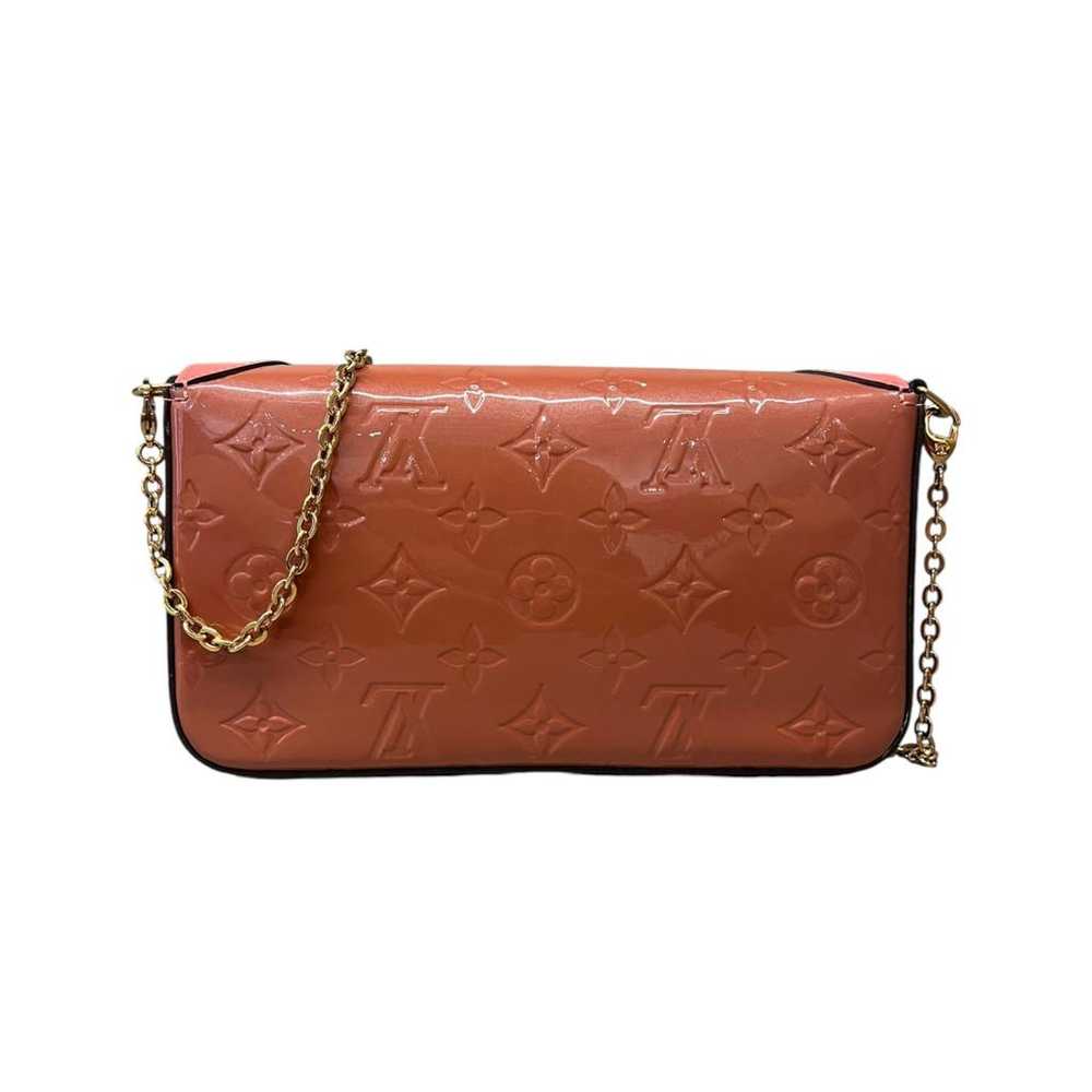 Louis Vuitton Félicie patent leather clutch bag - image 8