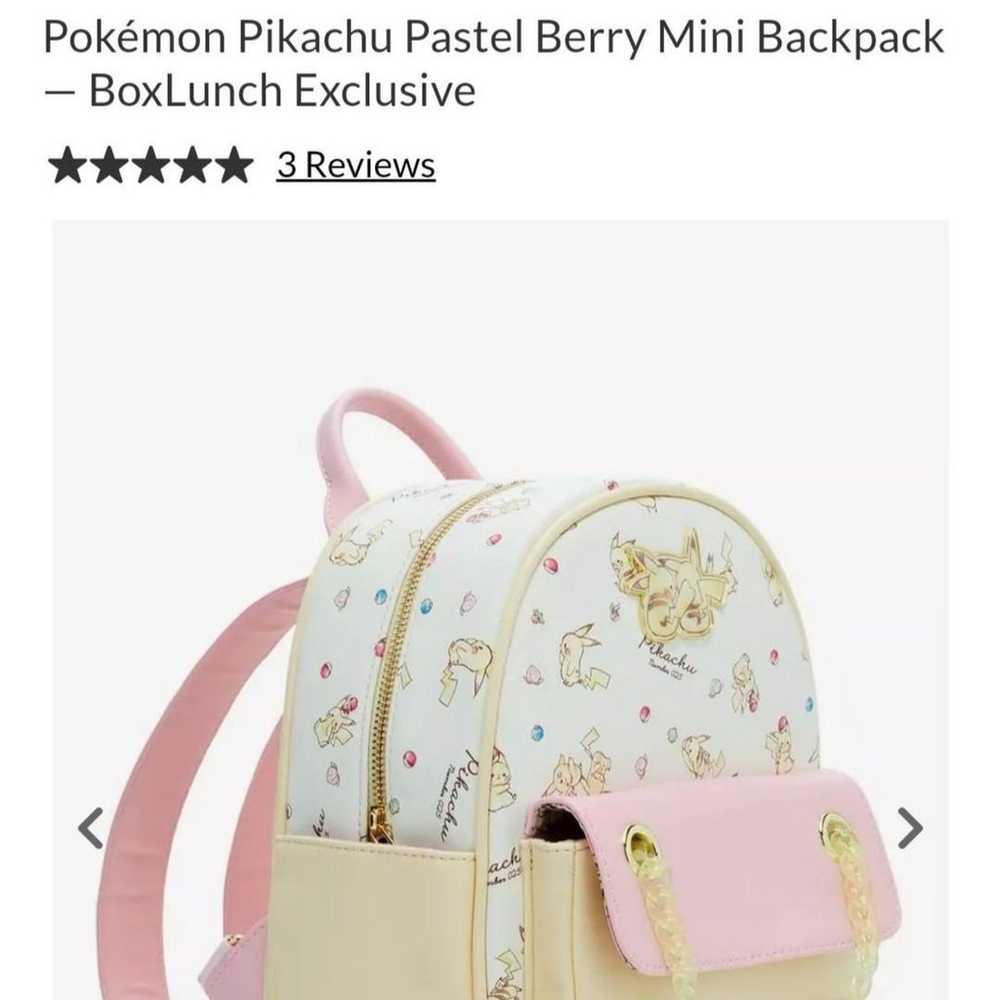 pokémon pikachu pastel berry mini backpack boxlun… - image 7