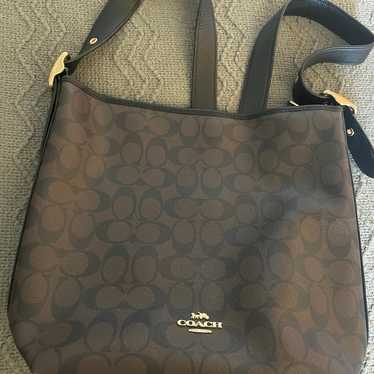 Large Coach crossbody bag