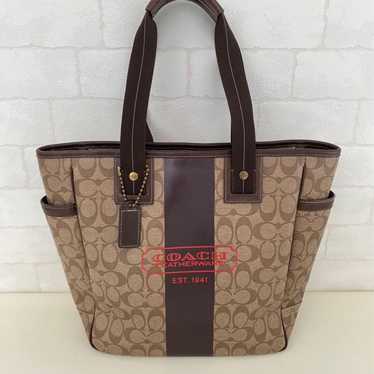 coach tote bag - image 1