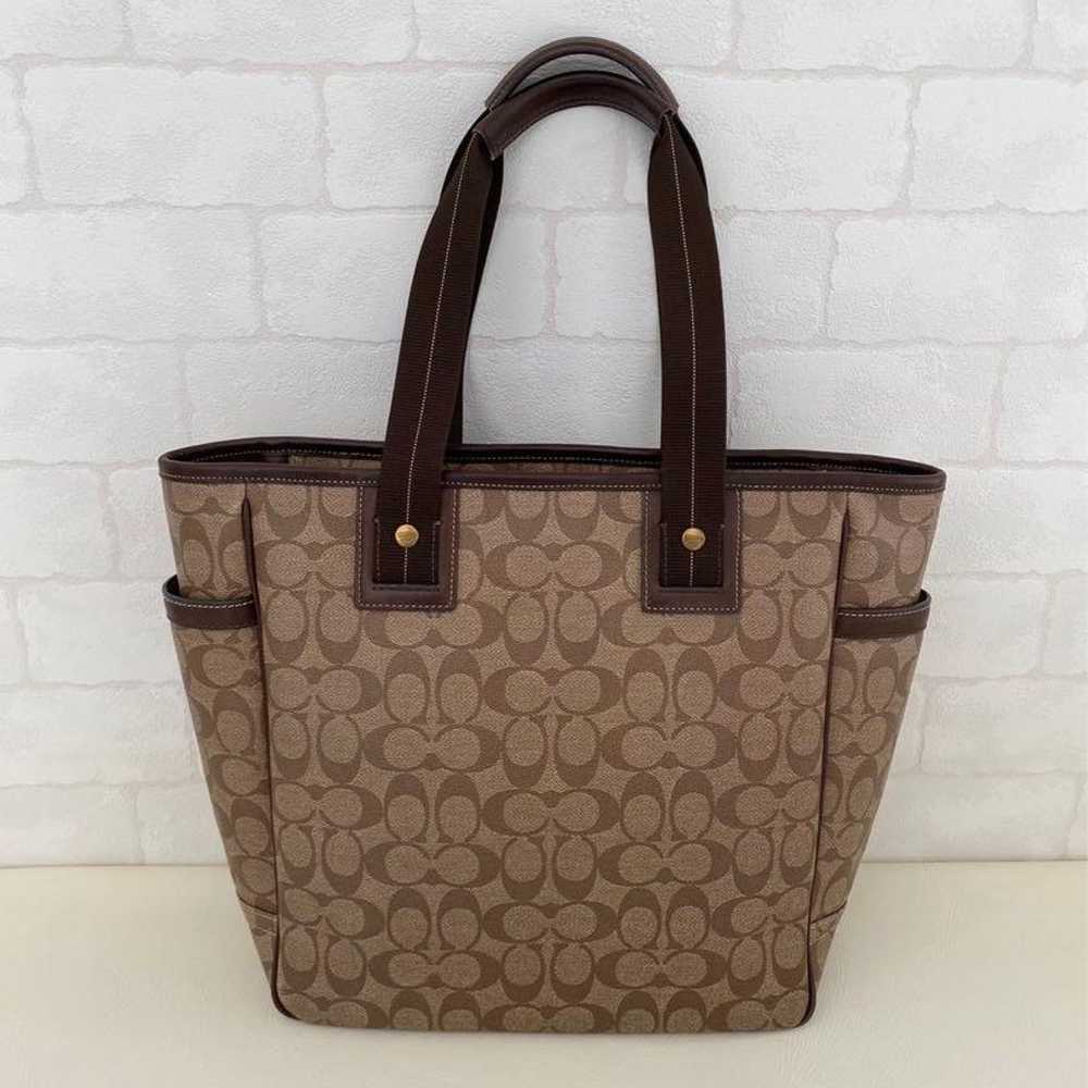 coach tote bag - image 2