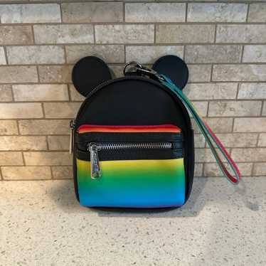 Disney Parks Loungefly Wristlet Mini Backpack Mick