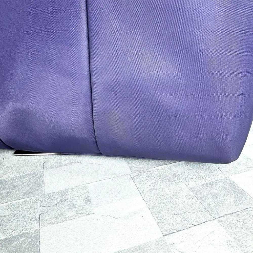 【SAZABY】Tote Bag Handbag Nylon Purple Large Capac… - image 7