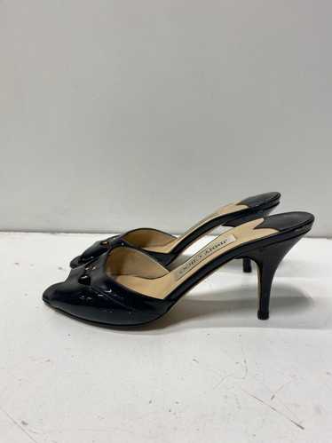 AUTHENTIC Jimmy Choo Black Heels Women Sz 5.5