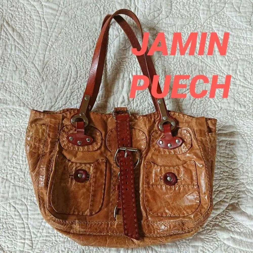 JAMIN PUECH Leather Tote Bag - image 1