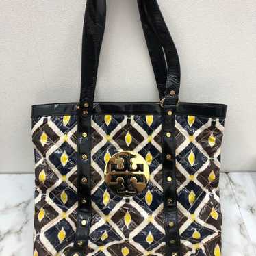 Price drop! Tory Burch tote bag vinyl tote