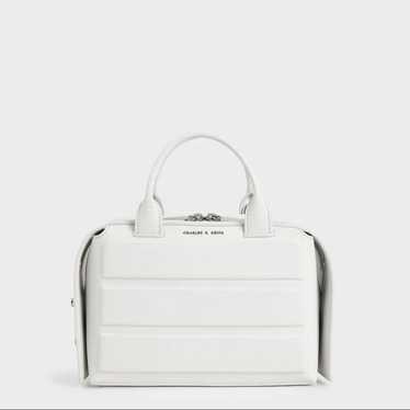 CHARLES & KEITH White Handbag - image 1