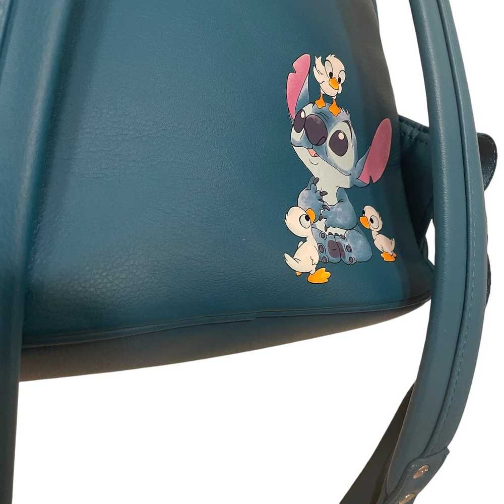 Disney Loungefly Stitch & Ducklings Backpack - image 6