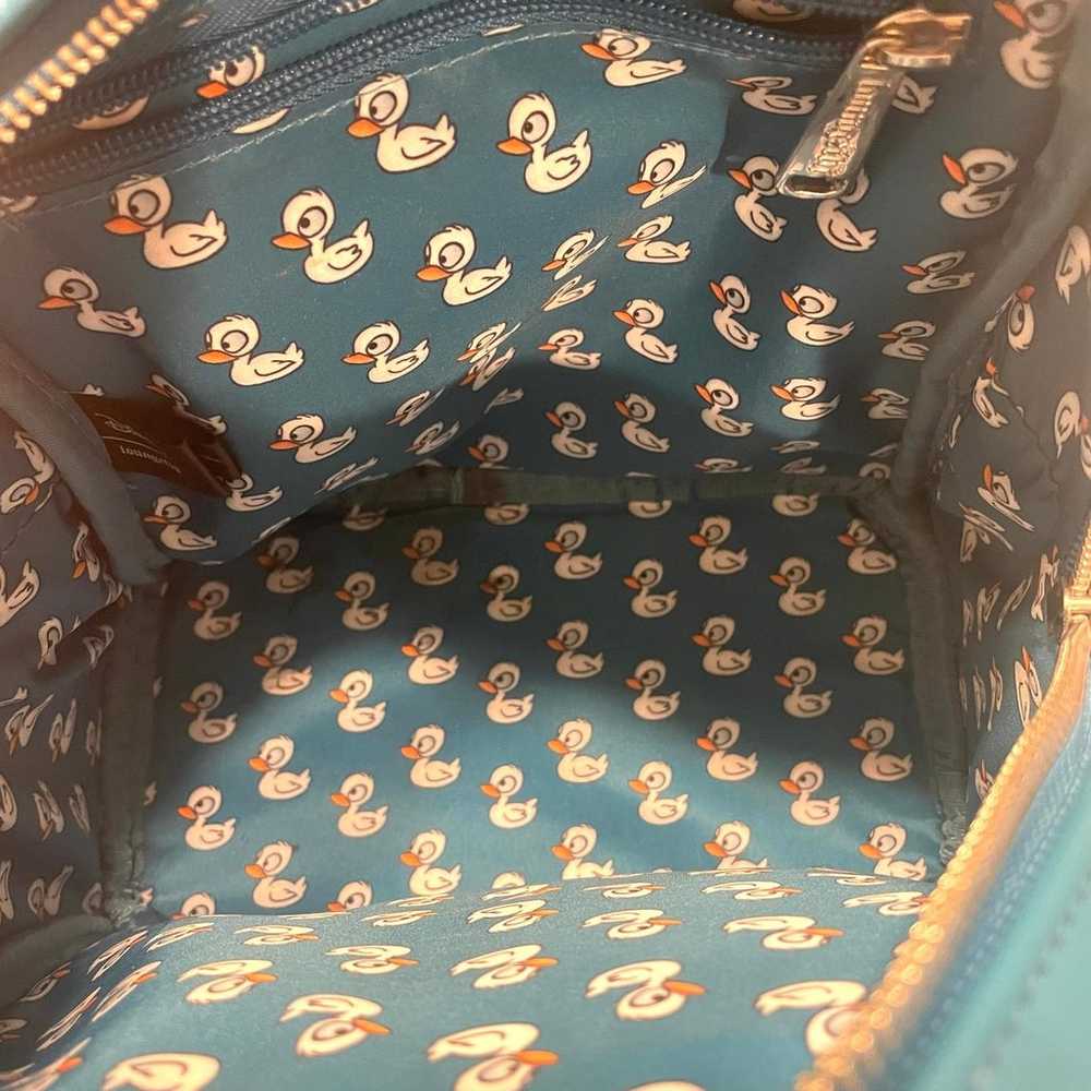 Disney Loungefly Stitch & Ducklings Backpack - image 8