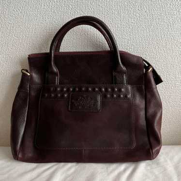 Dakota Dark Brown Leather Handbag