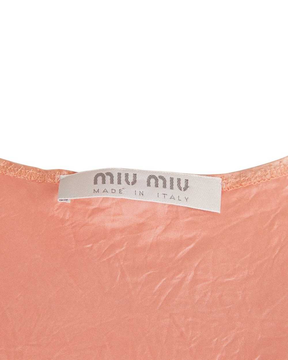Miu Miu Miu Miu F/W2000 Satin Top - image 4