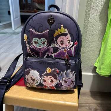 EUC Chibi Villains Loungefly Backpack