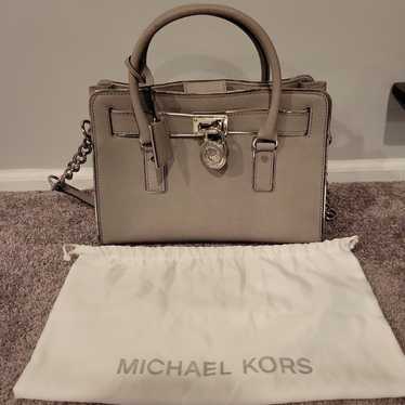 Michael Kors Saffiano Hamilton Tote