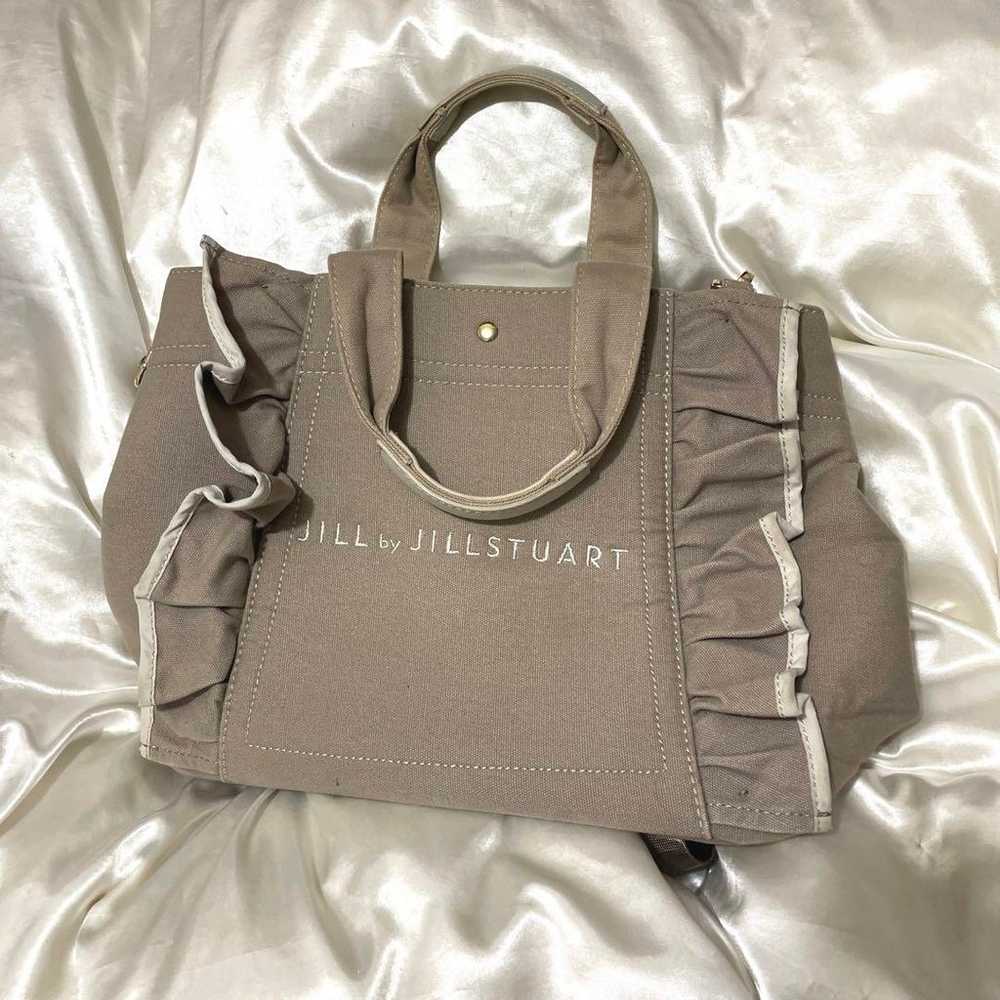 JILLSTUART Frill Tote Large Mocha - image 4