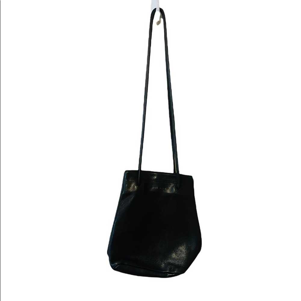 90’s Nine West leather bucket crossbody bag - image 1