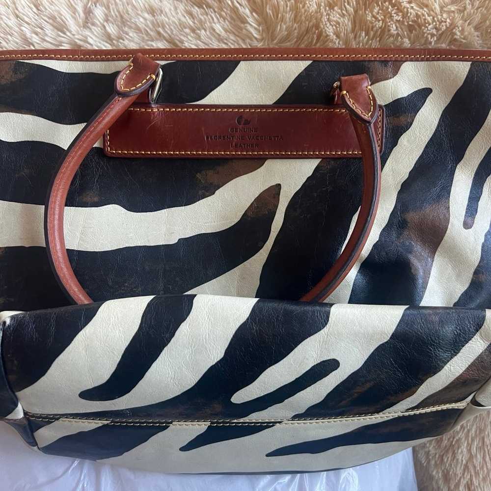 Dooney and Bourke zebra print purse - image 2