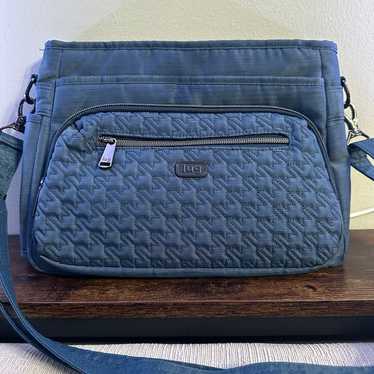 LUG Shimmy SE crossbody bag indigo