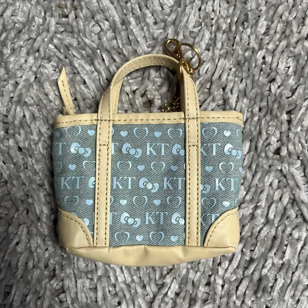 Rare Mini Blue Monogram Hello Kitty Bag - image 2