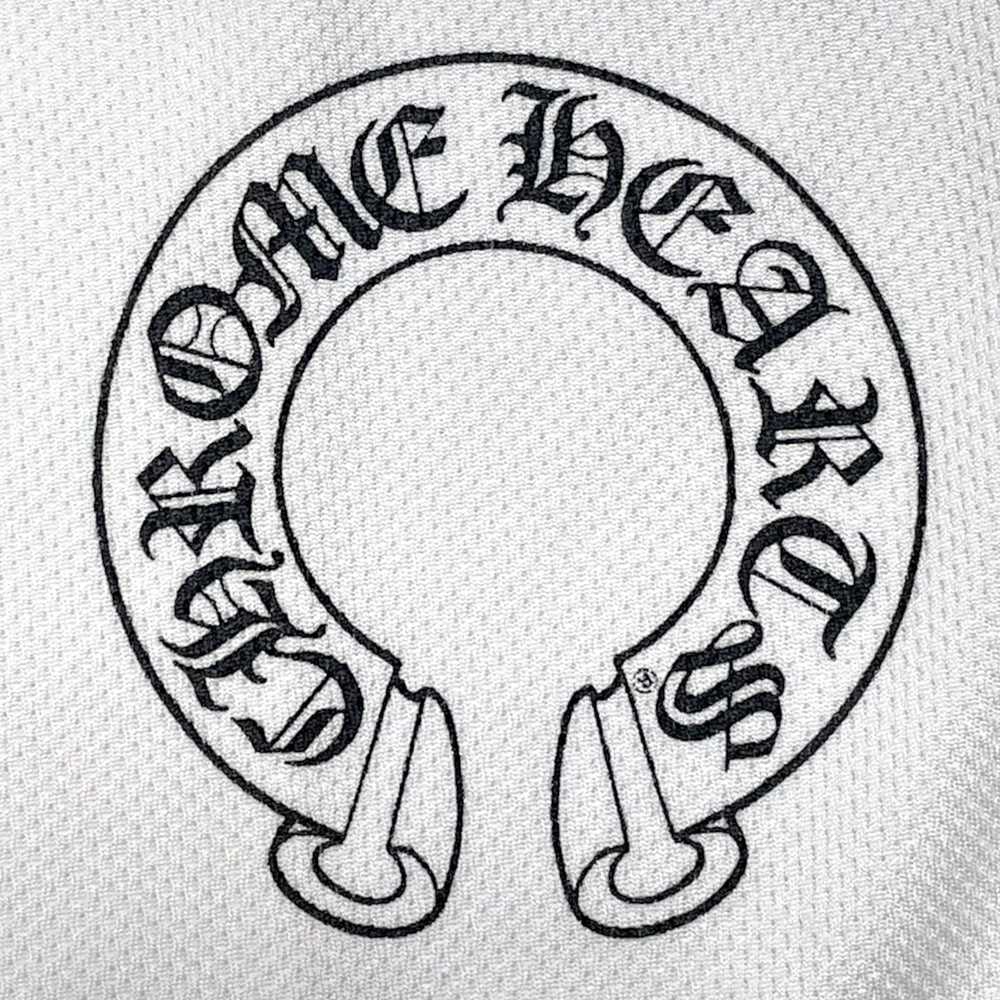 Chrome Hearts Jersey Track Jacket White Black - image 3