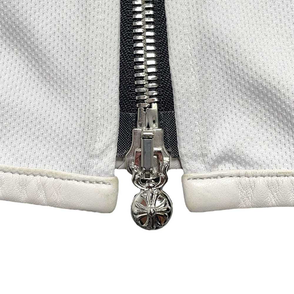 Chrome Hearts Jersey Track Jacket White Black - image 5