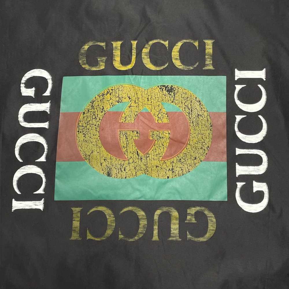 Gucci Windbreaker Vintage Logo Windbreaker Jacket… - image 3