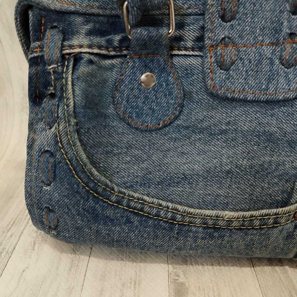 Handbag, denim, jeans, vintage, one-of-a-kind. - image 6