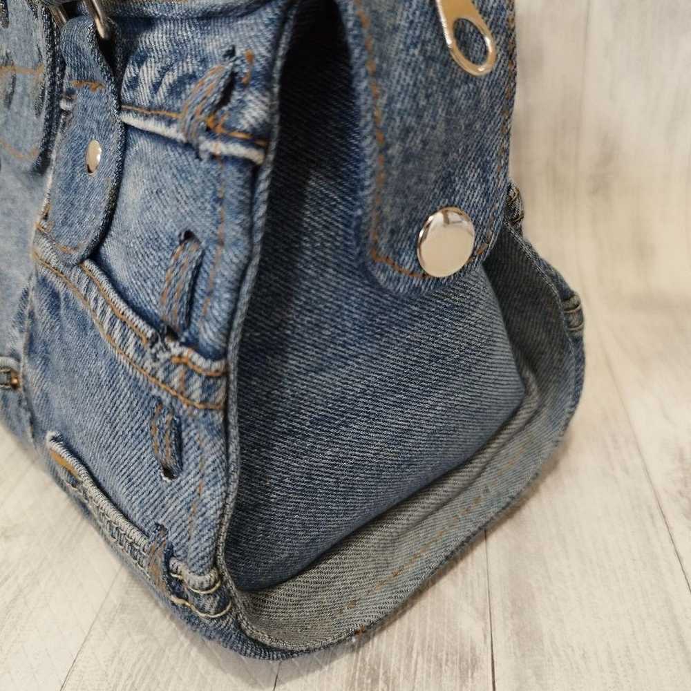 Handbag, denim, jeans, vintage, one-of-a-kind. - image 7