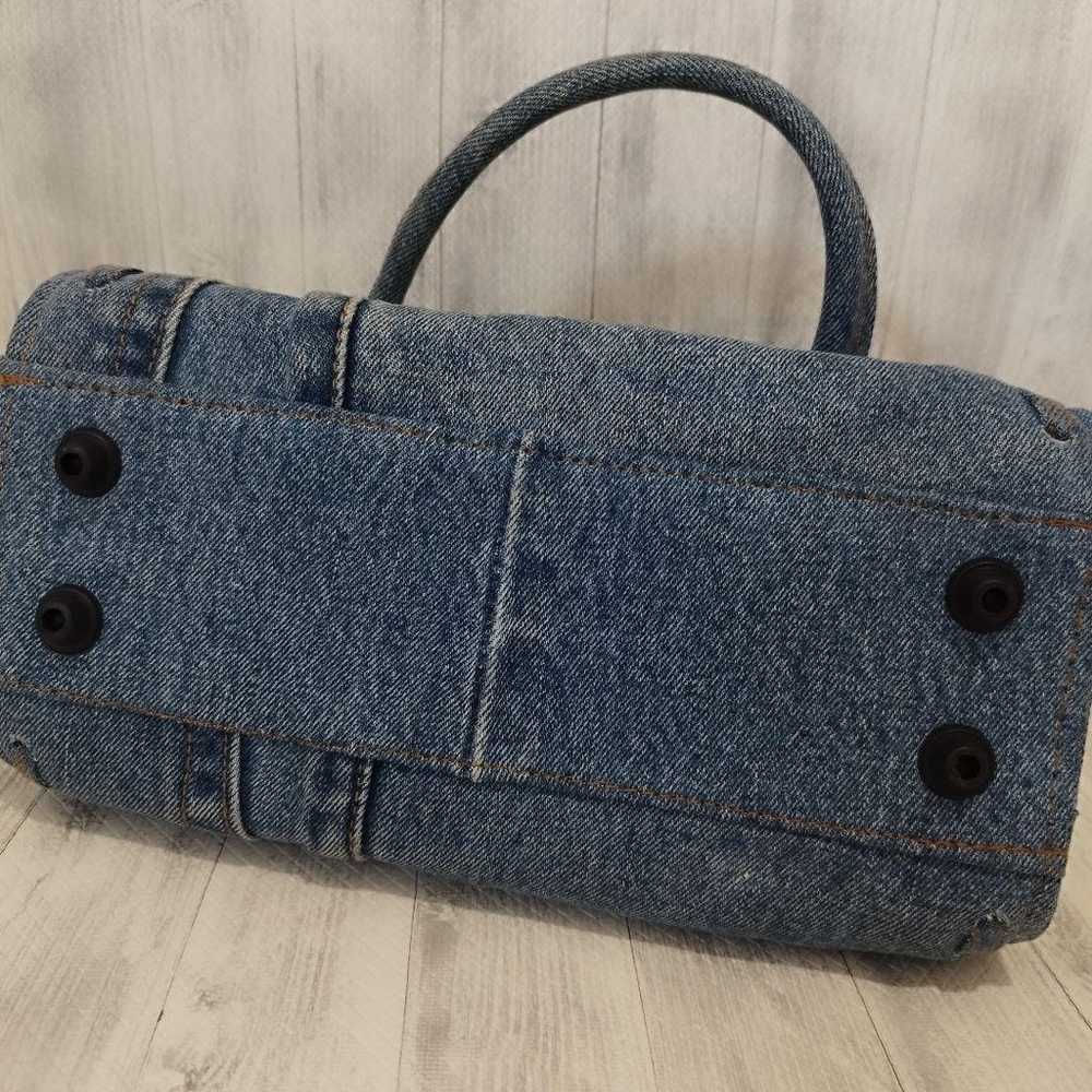 Handbag, denim, jeans, vintage, one-of-a-kind. - image 9