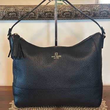 Kate Spade Pebbled Leather Shoulder Bag-EUC