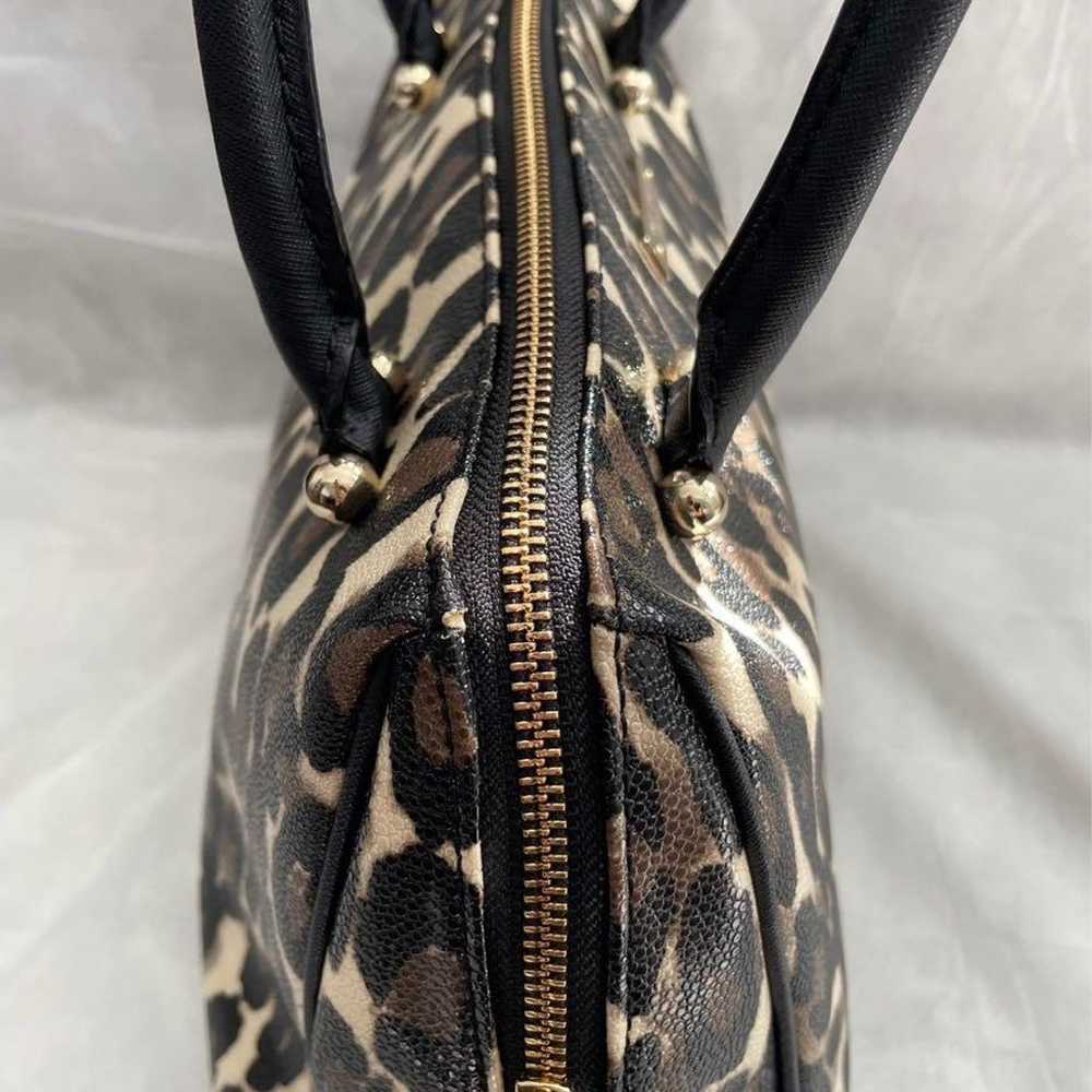 kate spade Leopard 2-way Tote Bag Shoulder Bag - image 11