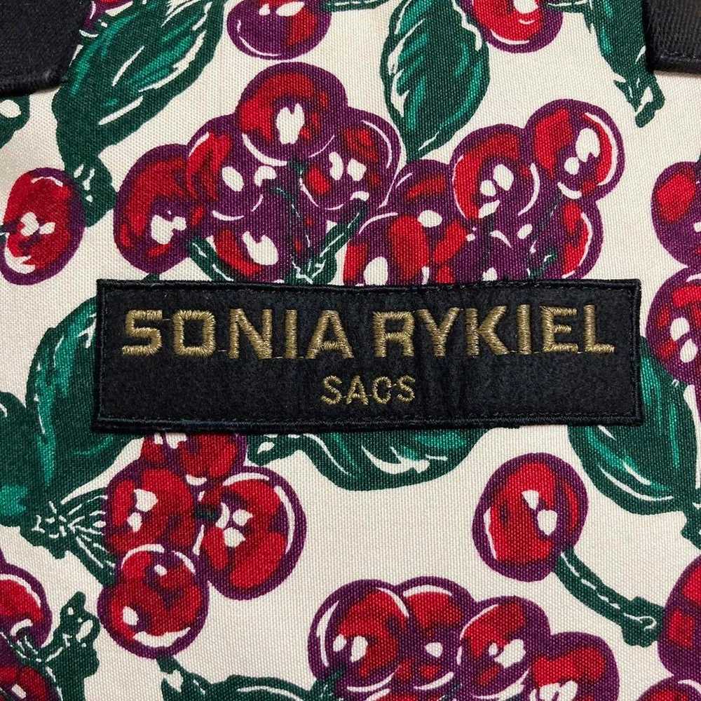 Brand new Sonia Rykiel cherry-patterned tote bag … - image 9