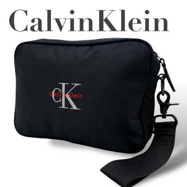 Brand new 3939 Calvin Klein black clutch bag.