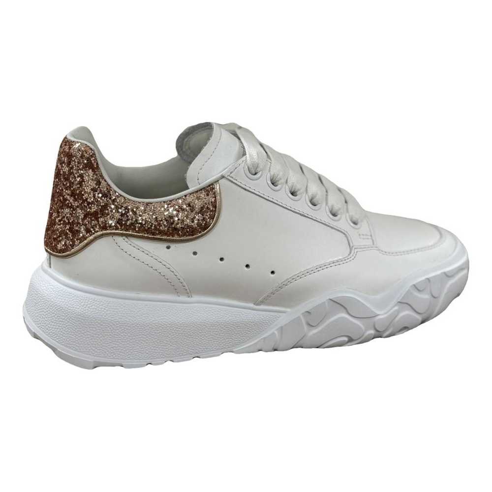 Alexander McQueen Court Trainer leather trainers - image 1