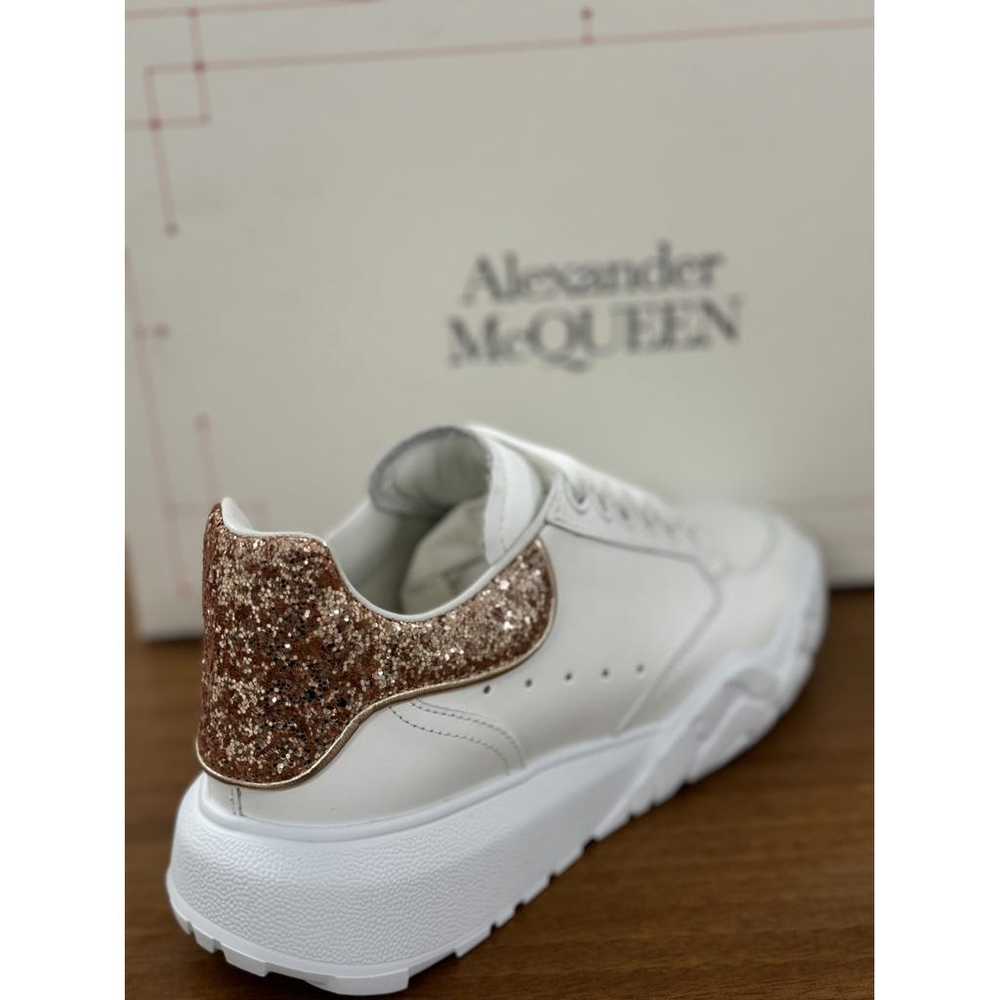 Alexander McQueen Court Trainer leather trainers - image 2