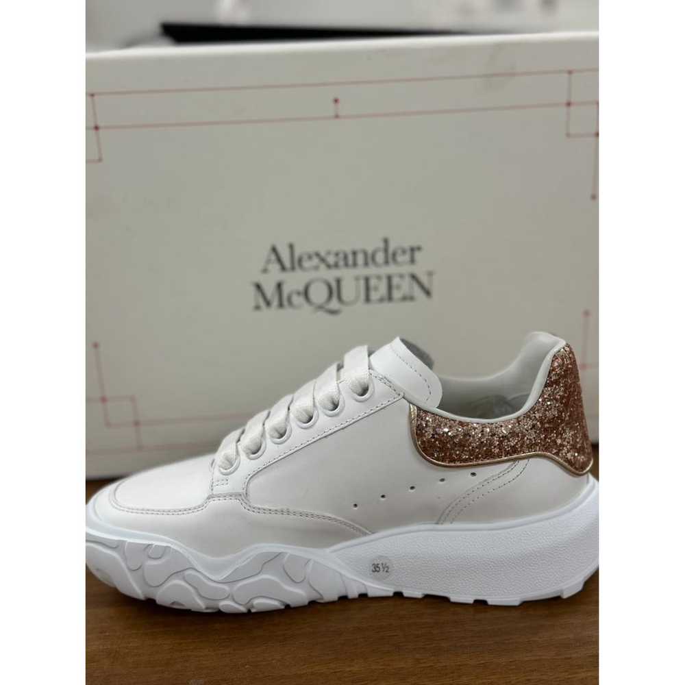 Alexander McQueen Court Trainer leather trainers - image 3