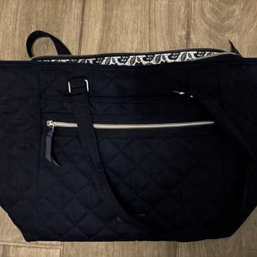 Vera Bradley Navy Work Tote