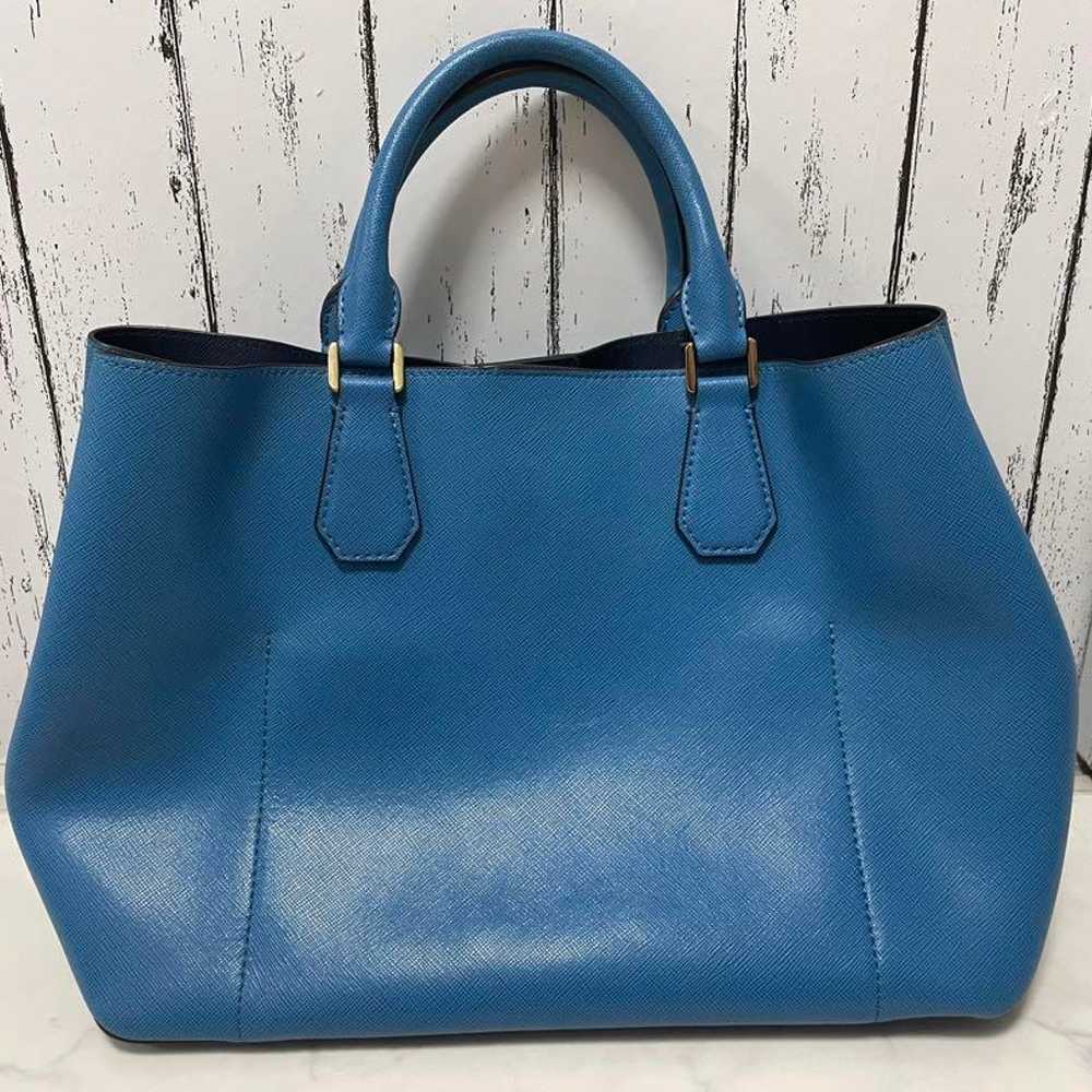 MICHAEL KORS blue tote bag. - image 2