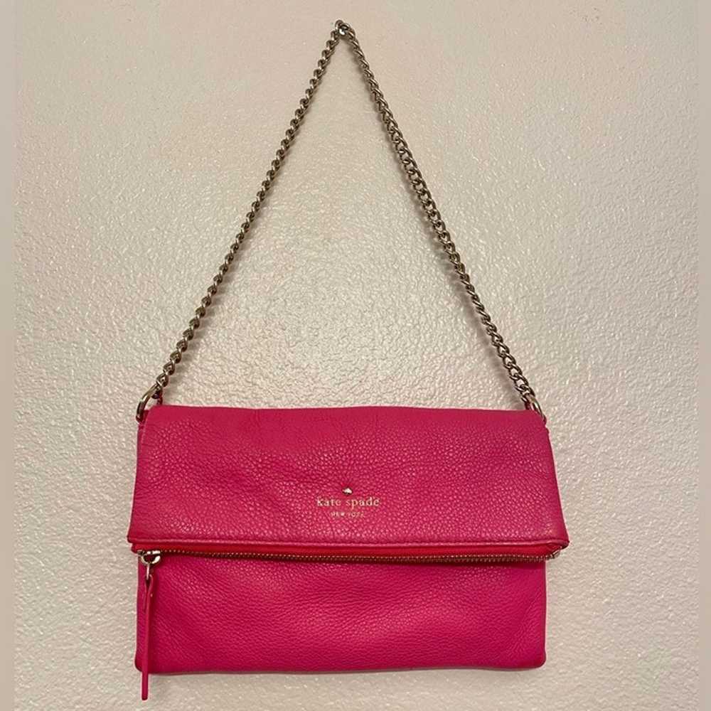 Kate Spade Women’s Leather Pink Shoulder Handbag - image 1