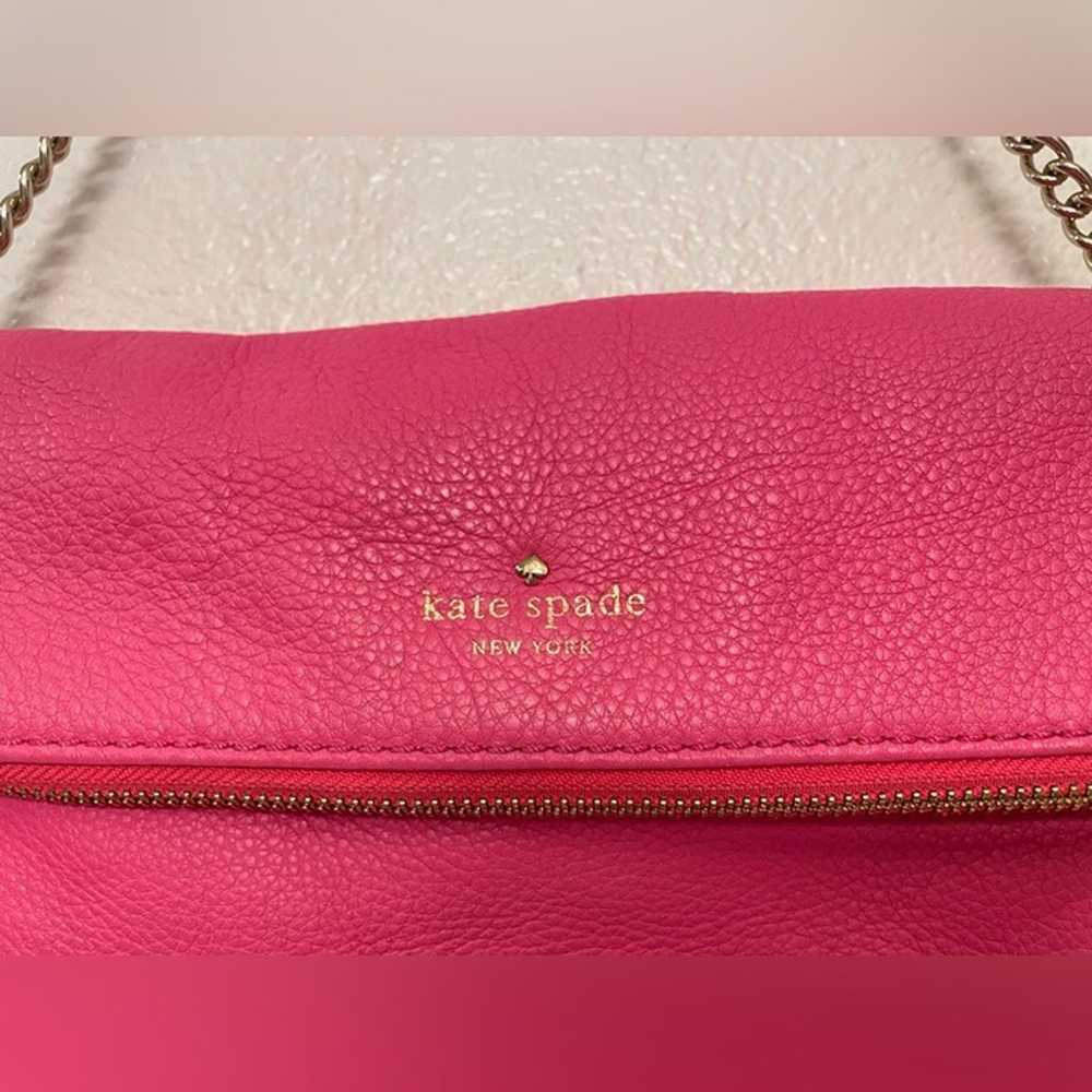 Kate Spade Women’s Leather Pink Shoulder Handbag - image 3