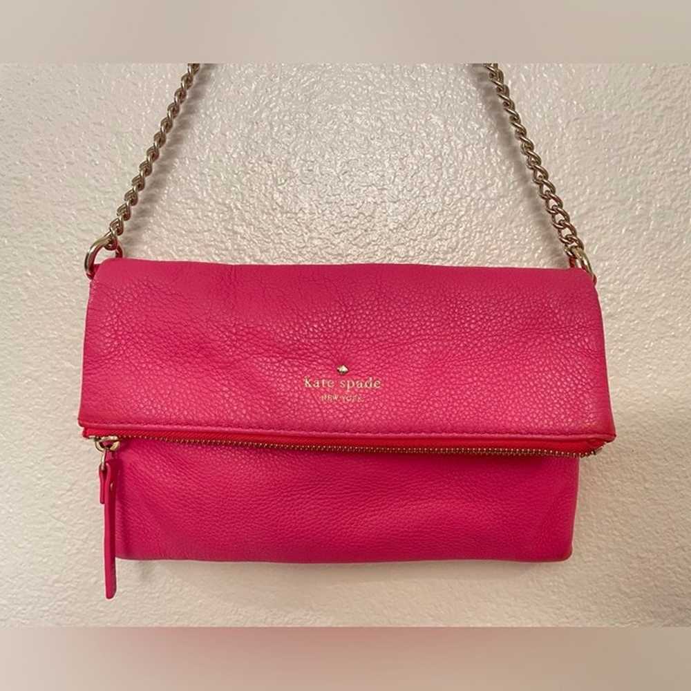 Kate Spade Women’s Leather Pink Shoulder Handbag - image 4