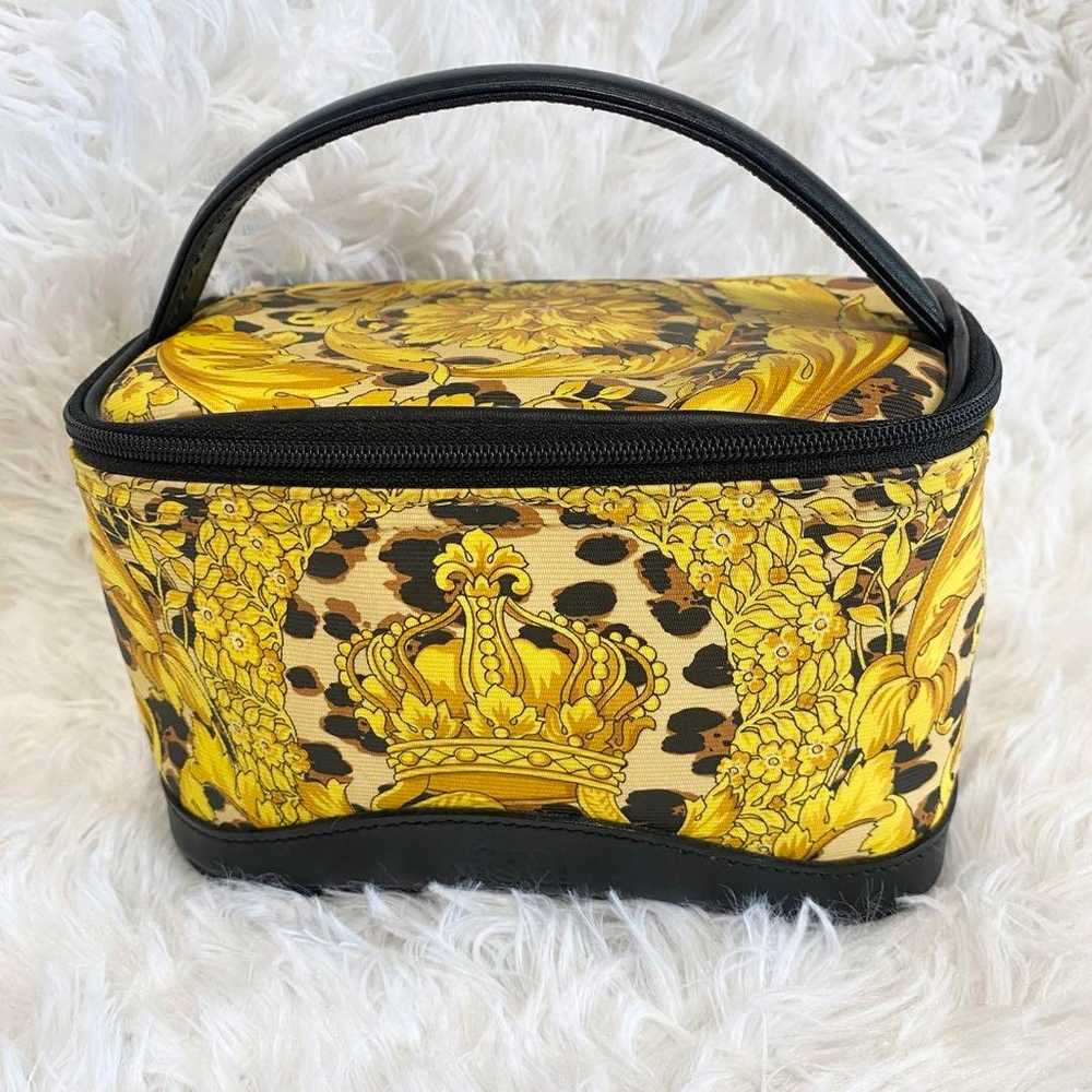 Versace Vanity Vanity Bag
Leopard Animal Excellen… - image 1