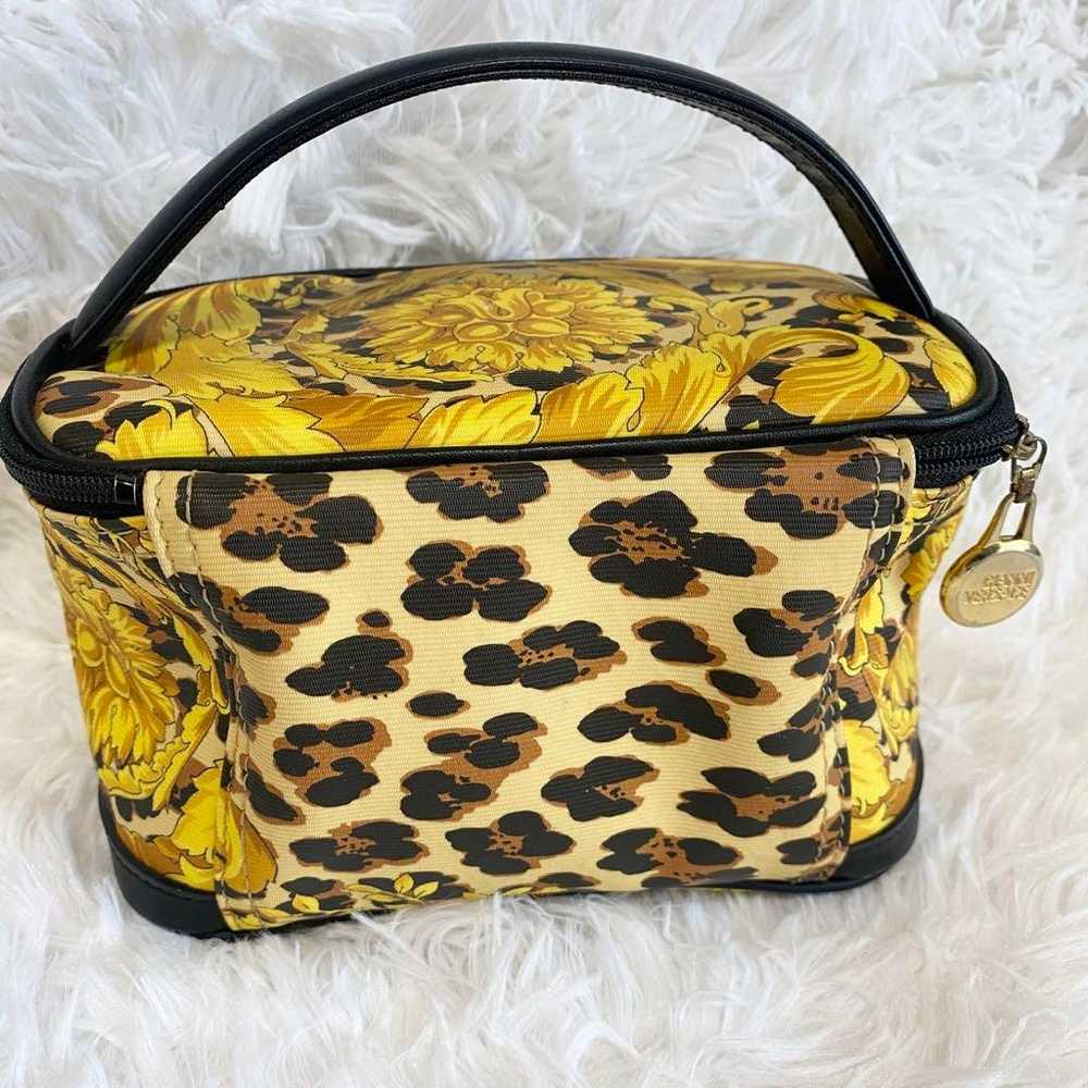 Versace Vanity Vanity Bag
Leopard Animal Excellen… - image 5