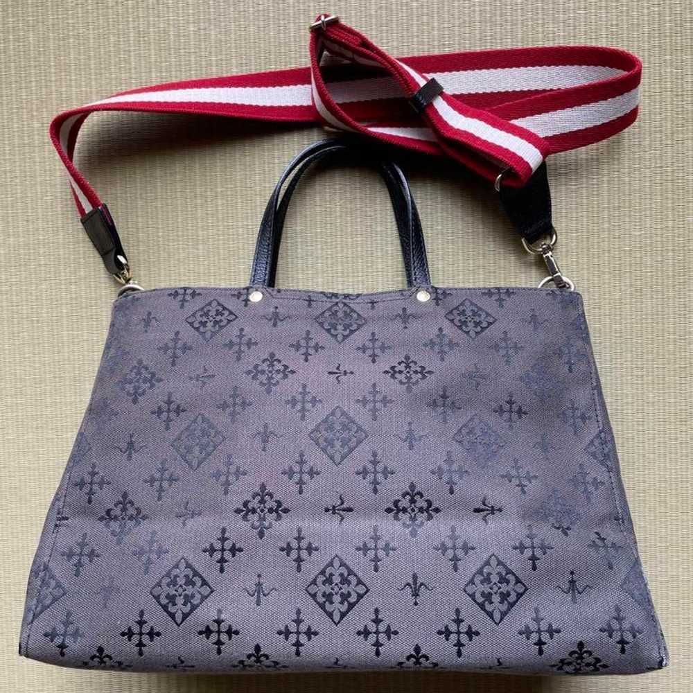 russet Shopper Tote Bag (Cotton Jacquard) - image 1