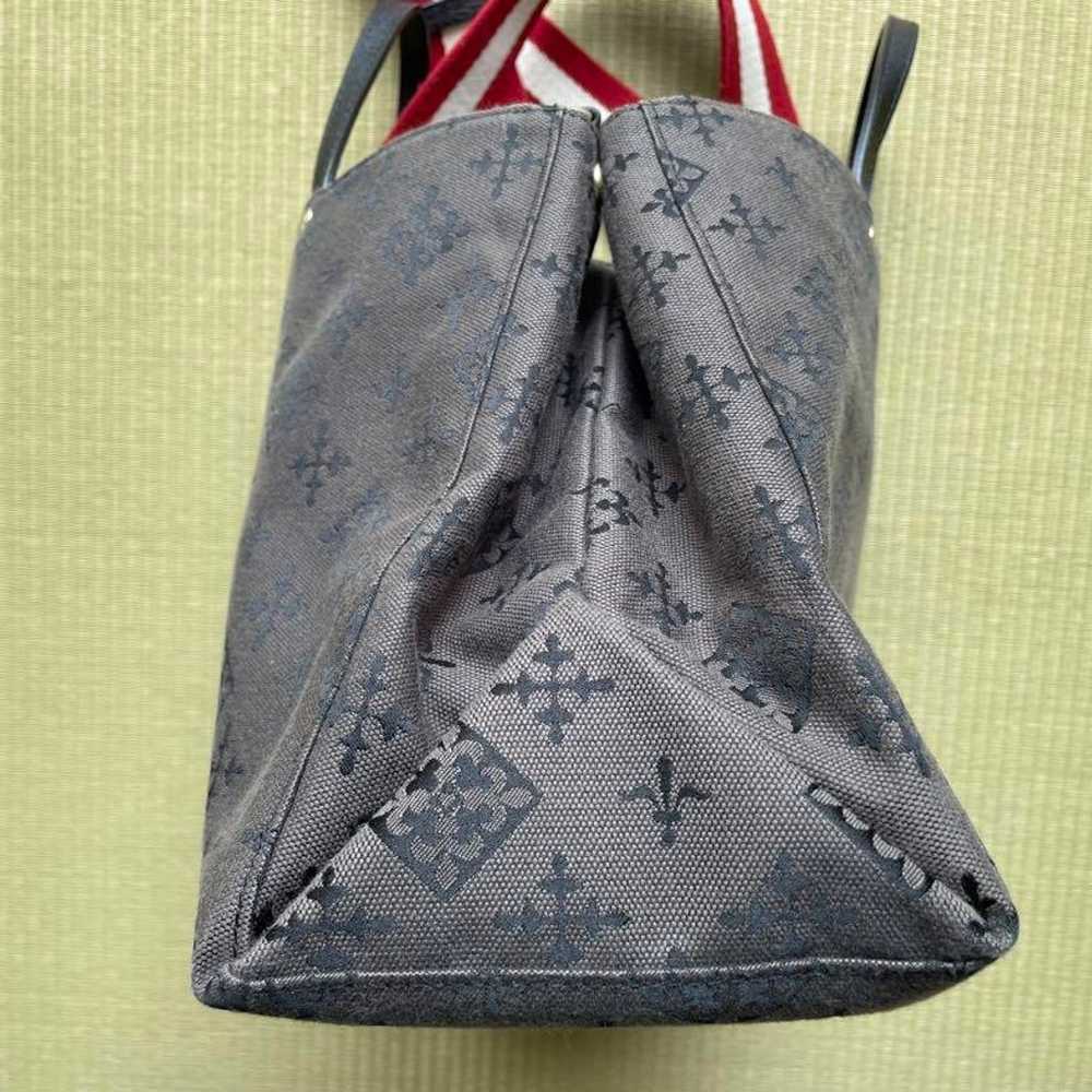 russet Shopper Tote Bag (Cotton Jacquard) - image 4