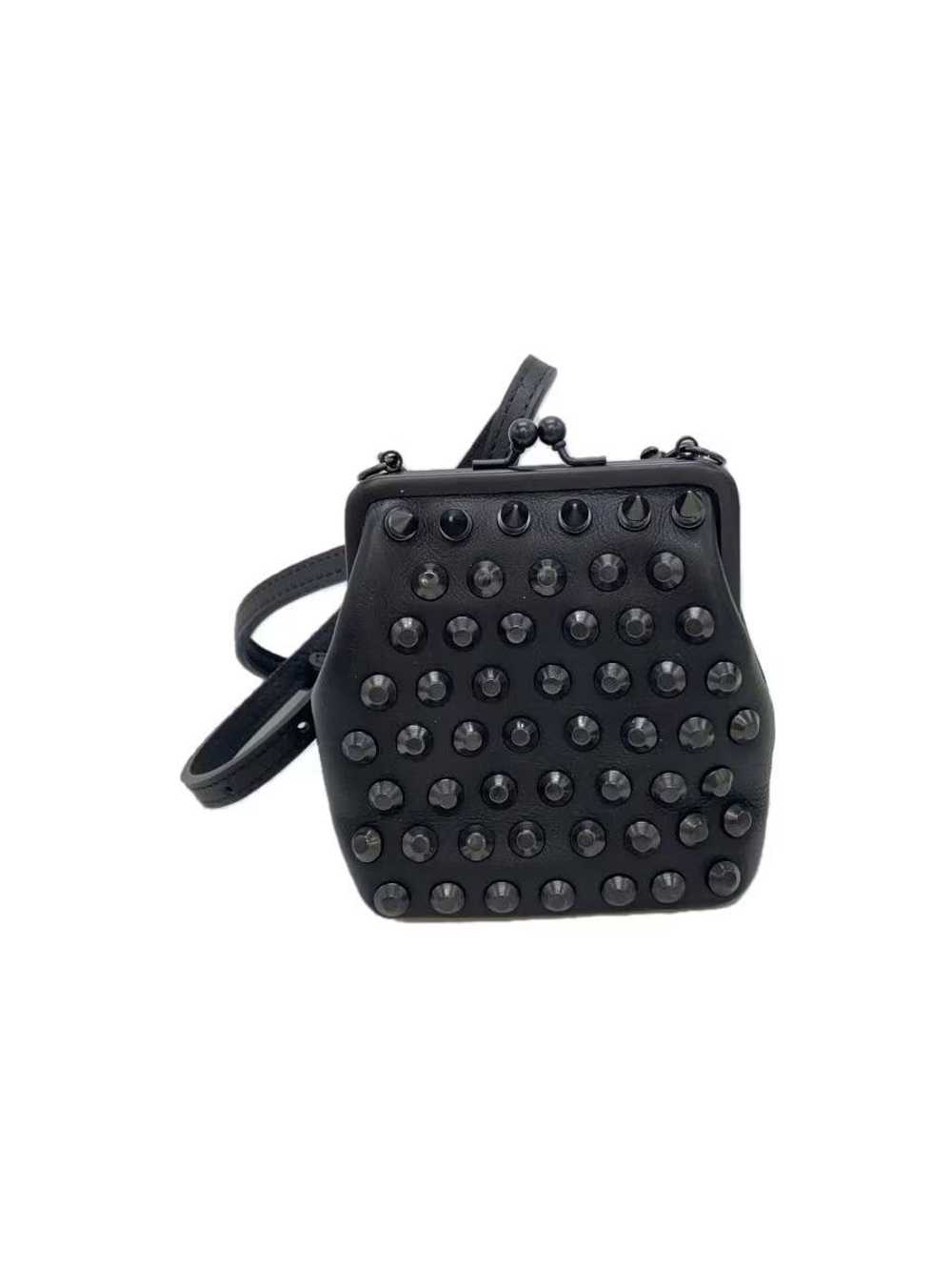 Junya Watanabe Studded Leather Steersoft Oil Purs… - image 1