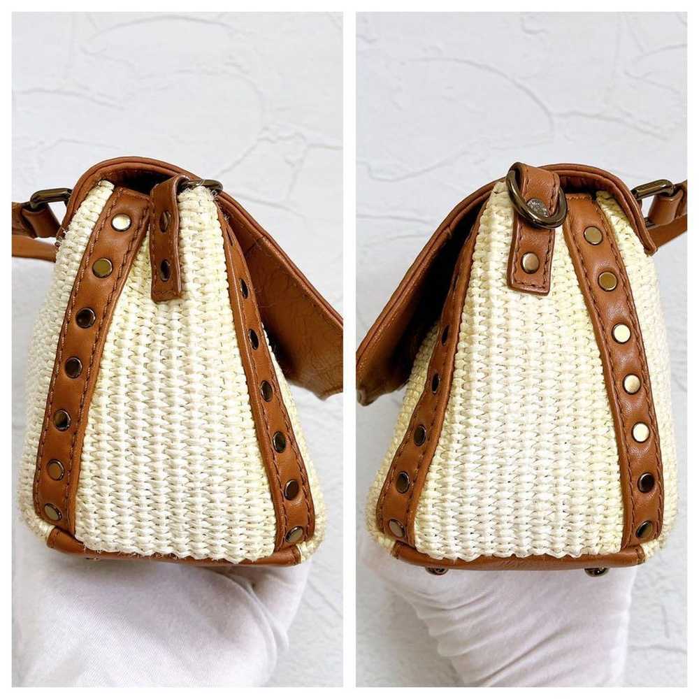 ZANELLATO Postina Mini Shoulder Bag Raffia White … - image 6