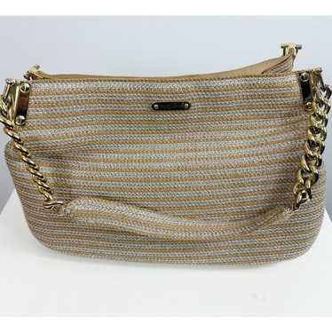 Eric Javits NY Womens Metallic Raffia Double Chai… - image 1