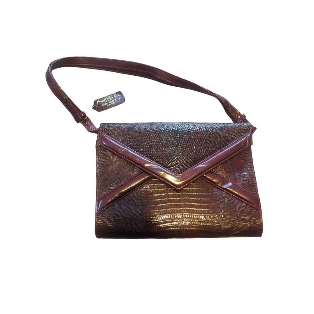 Vintage McFadden Lizard envelope purse - image 1