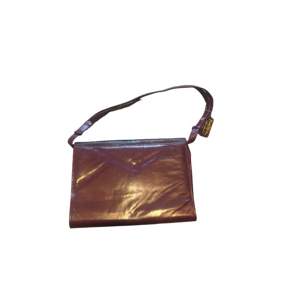 Vintage McFadden Lizard envelope purse - image 2