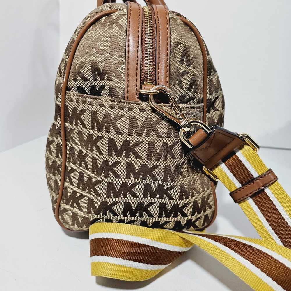 Michael Kors Bedford crossbody monogram duffel bag - image 5